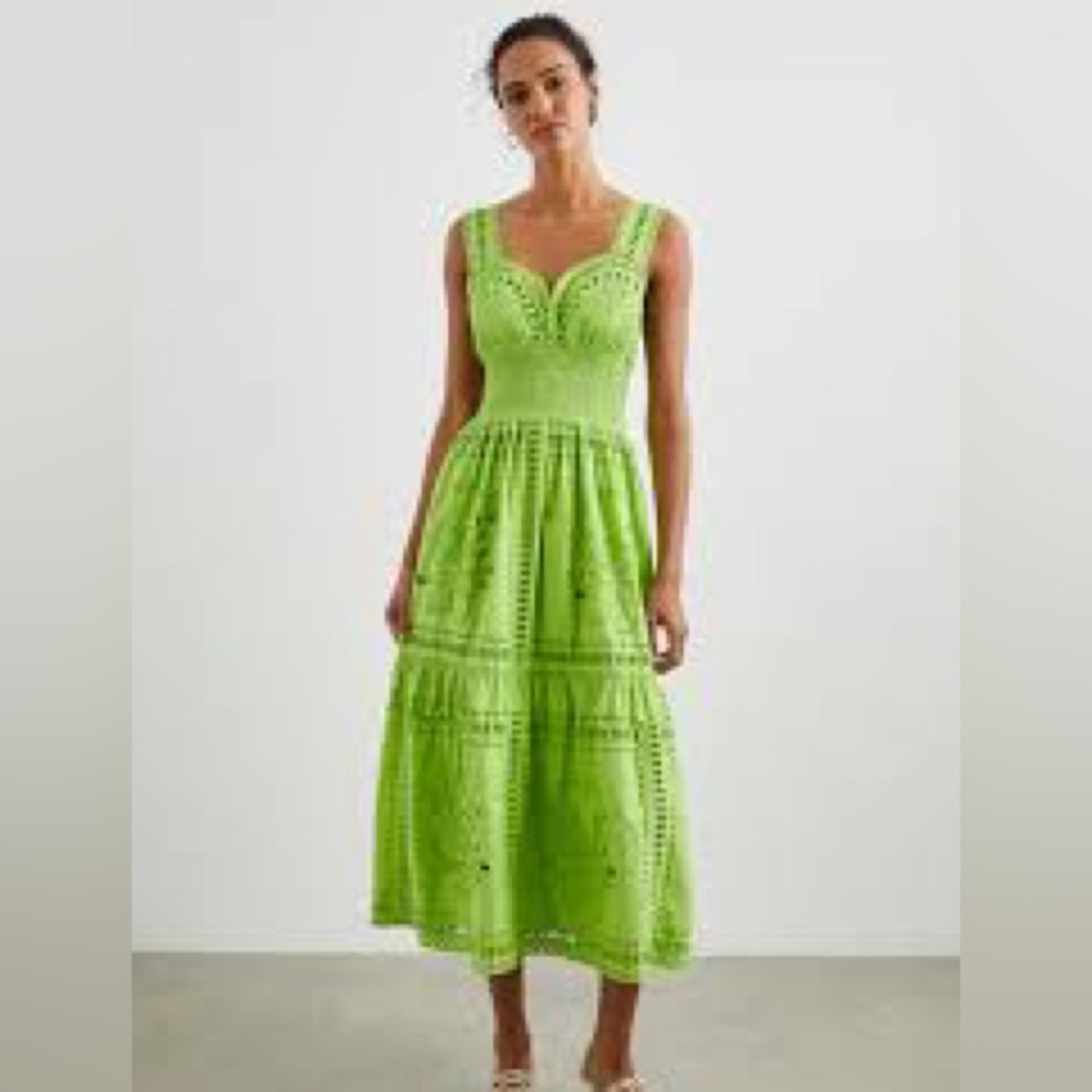 Rails XS Green Summer Dress
